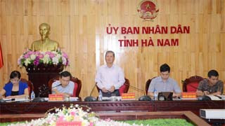  Đoàn kiểm tra của Bộ TT&TT làm việc với UBND tỉnh Hà Nam 