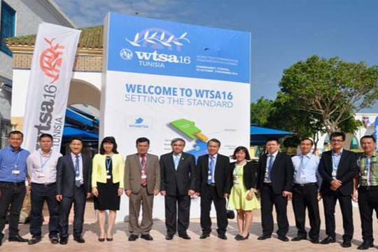  Việt Nam tham dự Hội nghị Tiêu chuẩn hóa viễn thông thế giới WTSA-16 tại Tunisia 