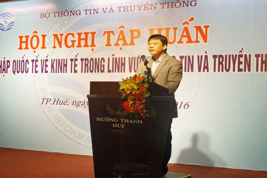  Tập huấn hội nhập quốc tế về kinh tế lĩnh vực TT&TT tại Thừa Thiên Huế 
