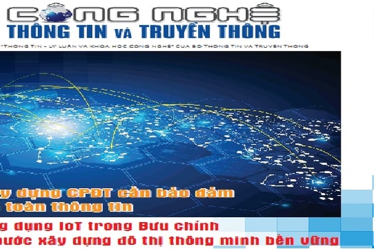  Phát hành Tạp chí CNTT - TT Kỳ 2 Tháng 10/2016 