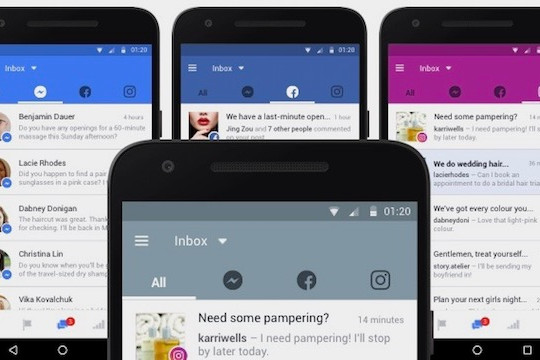  Hộp thư Inbox chung cho Facebook, Messenger và Instagram 