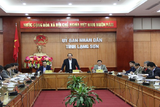  Bộ trưởng Trương Minh Tuấn làm việc với UBND tỉnh Lạng Sơn 