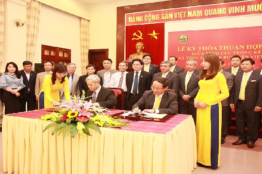  Bưu điện Việt Nam ký thỏa thuận hợp tác với Tổng cục Thống kê 