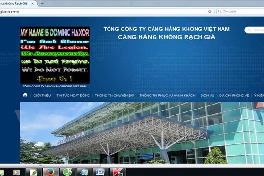  Chuyên gia nói gì về website cảng Tân Sơn Nhất, Rạch Giá bị tấn công 