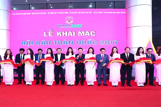  Khai mạc Hội Báo toàn quốc 2017: Báo chí Việt Nam đồng hành cùng đất nước đổi mới 