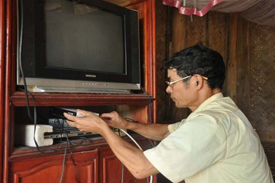  Phú Thọ: 91% hộ nghèo, cận nghèo đủ điều kiện thụ hưởng đã được lắp đặt đầu thu truyền hình số mặt đất 