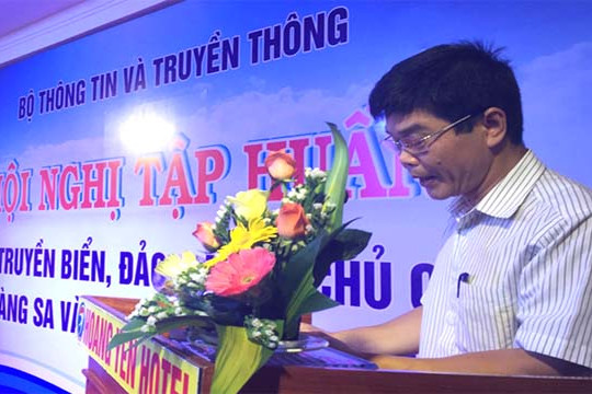  Tập huấn tuyên truyền về biển đảo, bảo vệ chủ quyền Hoàng Sa, Trường Sa tại Bình Định 