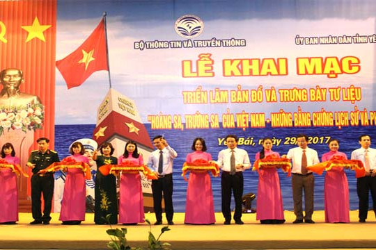  Triển lãm chủ quyền Hoàng Sa, Trường Sa của Việt Nam tại Yên Bái 