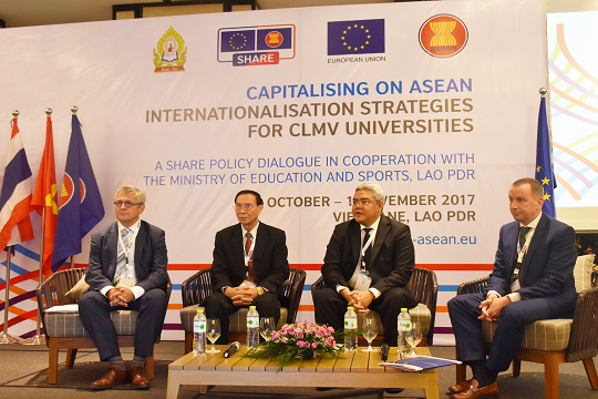  ASEAN và EU đối thoại hỗ trợ quốc tế hóa các trường đại học CLMV 