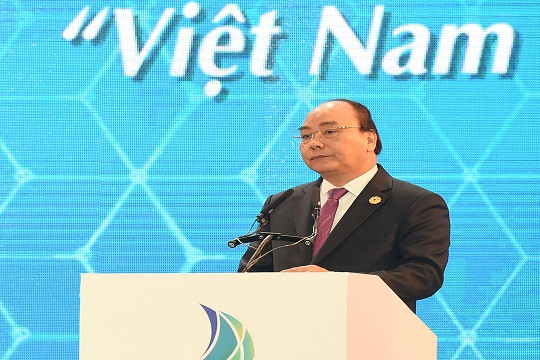  Thủ tướng phát biểu khai mạc Hội nghị Thượng đỉnh Kinh doanh Việt Nam 