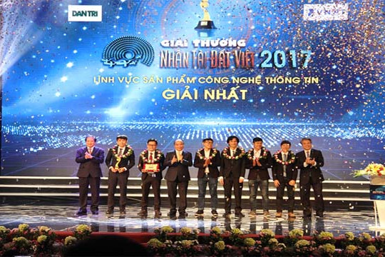  Trao giải thưởng Nhân tài đất Việt 2017 