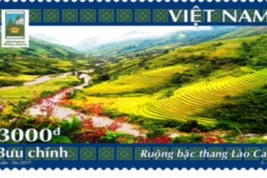  Bộ tem Năm Du lịch Quốc gia 2017 Lào Cai - Tây Bắc 