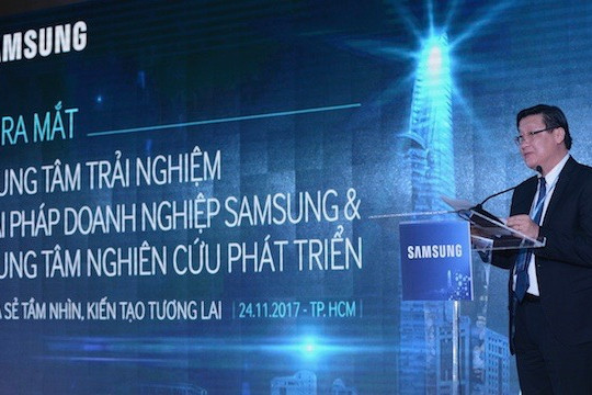  Samsung ra mắt Trung tâm Trải nghiệm Giải pháp Doanh nghiệp 