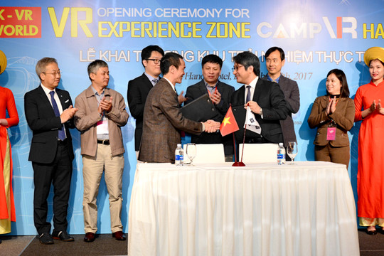  Thúc đẩy các doanh nghiệp CNTT Việt – Hàn hợp tác phát triển công nghệ VR 