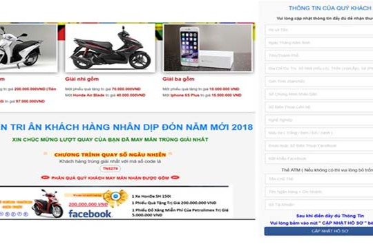  700 website đang tấn công lừa đảo người dùng Internet Việt Nam 