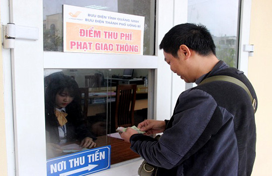  Nộp phạt vi phạm giao thông qua bưu điện tại Quảng Ninh: Tiện lợi cho người dân 