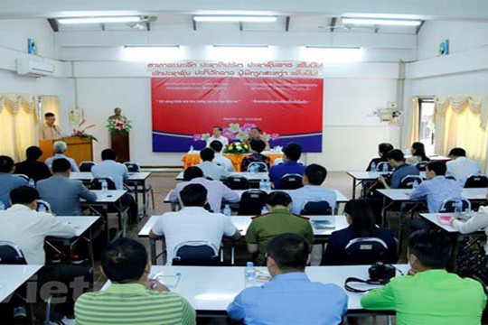  Khai giảng khóa bồi dưỡng nghiệp vụ báo chí cho các nhà báo Lào 