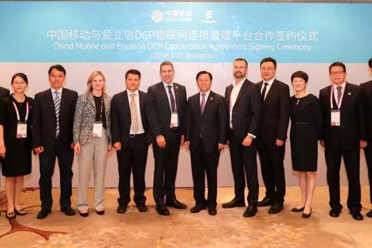  Ericsson và China Mobile tiếp tục hợp tác trong lĩnh vực IoT 