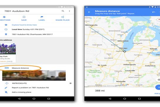  Google Maps giúp người dùng chọn được tuyến đường ngắn nhất 