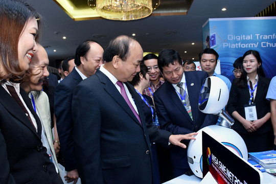  Nhiều công nghệ mới được giới thiệu tại triển lãm Vietnam ICT Summit 2018 