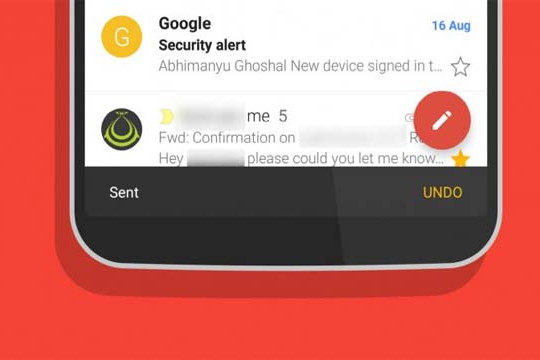  Gmail hiện đã cho phép người sử dụng hoàn tác việc gửi tin nhắn trên Android- Nhưng chỉ trong 10 giây 