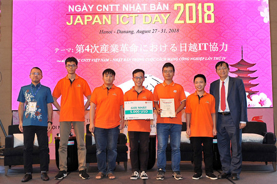  Đã tìm được quán quân Cuộc thi Hackathon Việt Nam 2018 