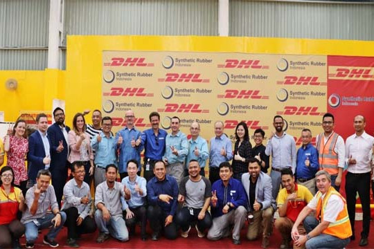  Quan hệ đối tác giữa DHL với Michelin và Chandra Asri Petrochemical 