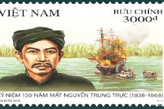  Phát hành bộ tem đặc biệt “Kỷ niệm 150 năm mất Nguyễn Trung Trực (1938-1868)” 