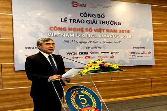  Sắp trao 34 Giải thưởng công nghệ số Việt Nam 2018 
