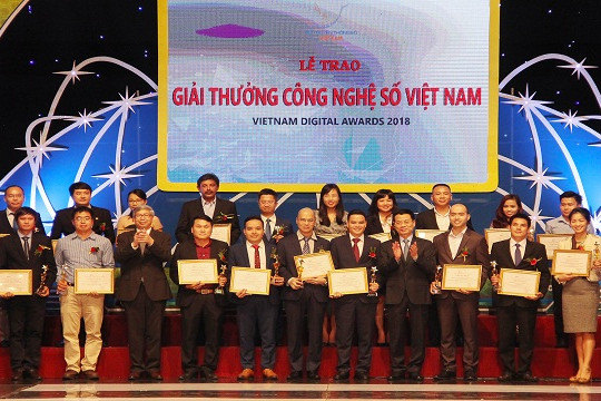  Những sản phẩm, dịch vụ công nghệ số tiêu biểu đạt Giải thưởng Công nghệ số Việt Nam 2018 