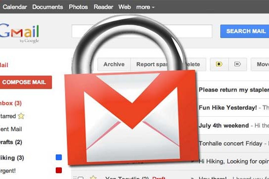  Lỗ hổng Gmail tạo cơ hội cho các kẻ tấn công 
