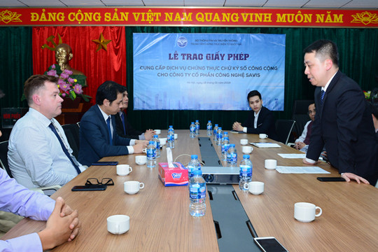  Thêm một công ty được cấp phép cung cấp dịch vụ Chứng thực CKS công cộng tại Việt Nam 