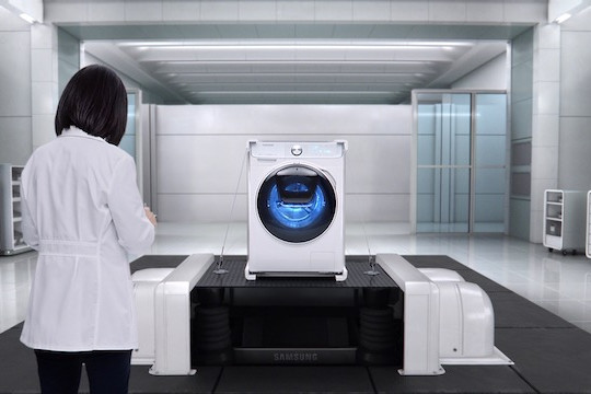  150 thử thách cho máy giặt 