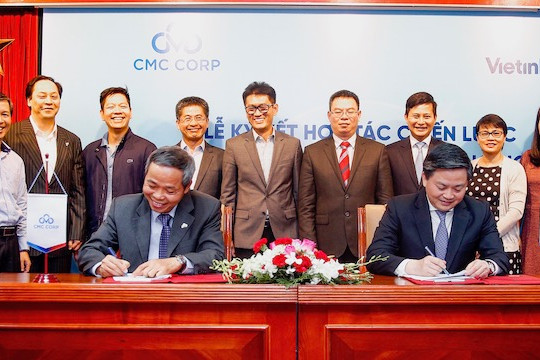  CMC ký thỏa thuận hợp tác chiến lược với VietinBank 