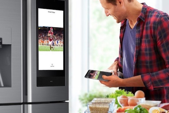  Tủ lạnh có kết nối Family Hub mới và máy giặt QuickDrive 