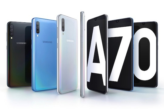  Galaxy A70 – màn hình vô cực lớn nhất trong dòng Galaxy A 