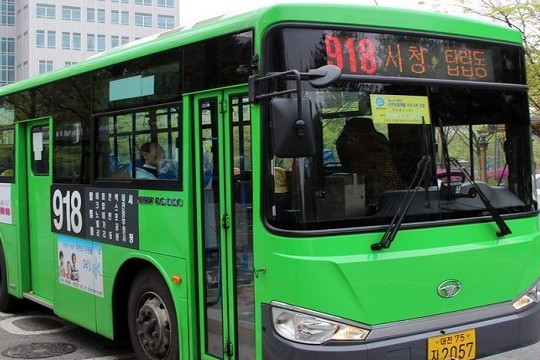  Hàn Quốc cung cấp WiFi miễn phí trên các tuyến xe buýt 