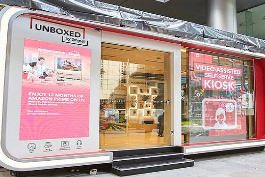  Ra mắt cửa hàng dịch vụ viễn thông tự phục vụ đầu tiên tại Singapore 