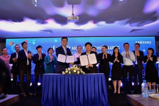  Samsung và Egroup ký kết hợp tác chiến lược 