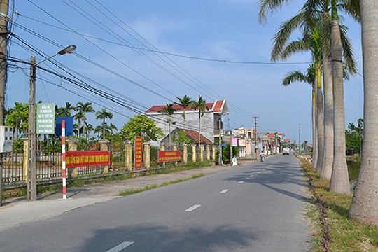  Huyện Nam Trực, tỉnh Nam Định đạt chuẩn nông thôn mới 