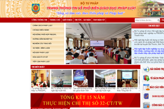  Lào Cai ứng dụng CNTT trong phổ biến, giáo dục pháp luật 