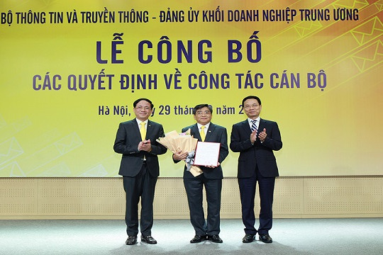  Bổ nhiệm Chủ tịch HĐTV Tổng công ty Bưu điện Việt Nam 
