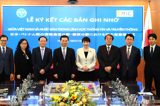  Việt Nam - Nhật Bản hợp tác sâu rộng về TTTT, bưu chính 