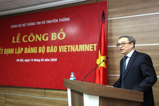 Ra mắt Đảng bộ Báo Vietnamnet: Bước phát triển mới của cơ quan ngôn luận Bộ TTTT 