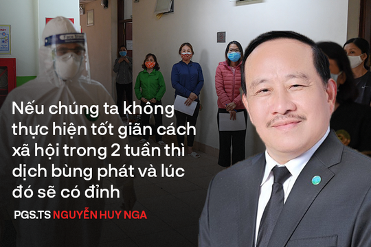 PGS.TS Nguyễn Huy Nga trả lời câu hỏi 'liệu Việt Nam có đỉnh dịch Covid-19 hay không?'