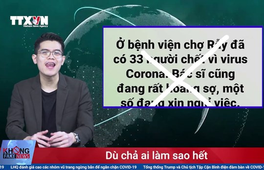 Thông tấn xã Việt Nam ra mắt bài hát chống tin giả bằng 15 ngôn ngữ