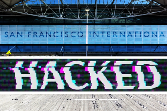 Các trang web của Sân bay quốc tế San Francisco bị tấn công