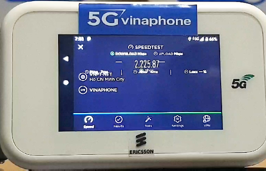 VinaPhone thử nghiệm 5G phục vụ thương mại tốc độ nhanh gấp 10 lần 4G