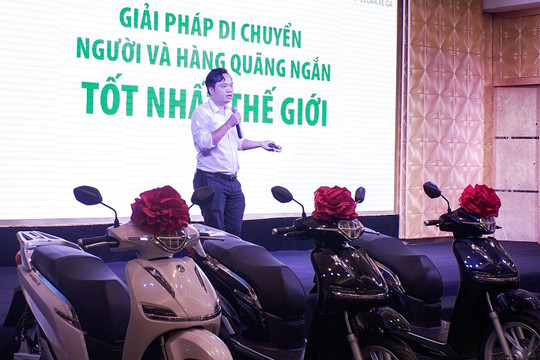 Ra mắt dòng xe máy điện mới mang thương hiệu Việt