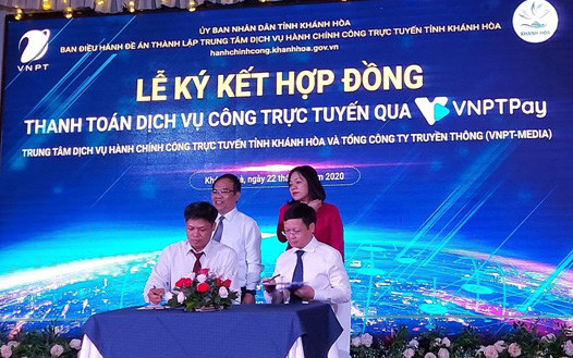 Khánh Hòa tích hợp VNPT Pay cho các dịch vụ hành chính công